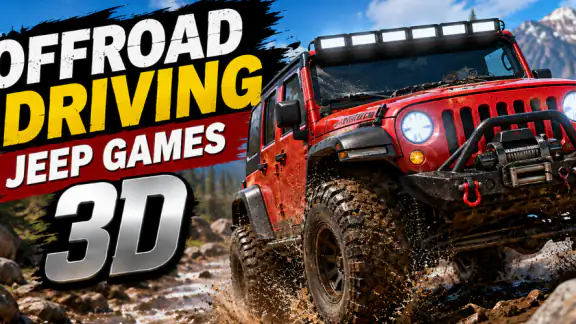 Offroad Driving Jeep Games 3D