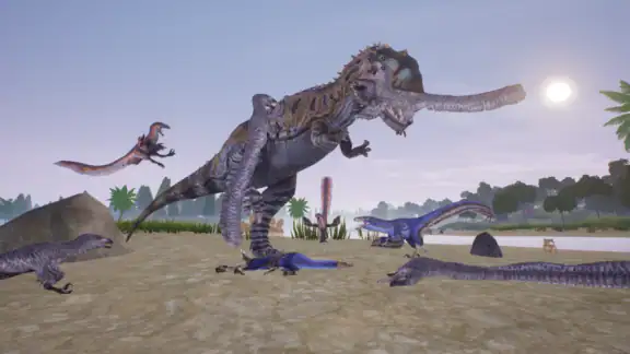 Online Dinossauros: Simulador