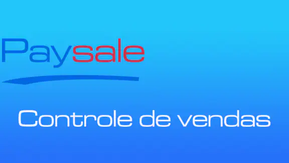 Paysale - Controle de vendas