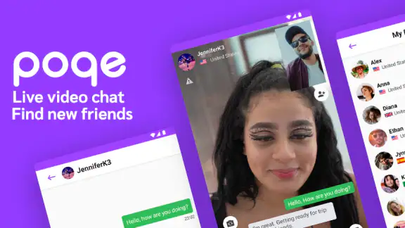 poqe - Video Chat Aleatório
