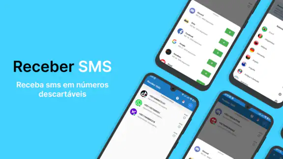 Receber SMS - N° Descartáveis