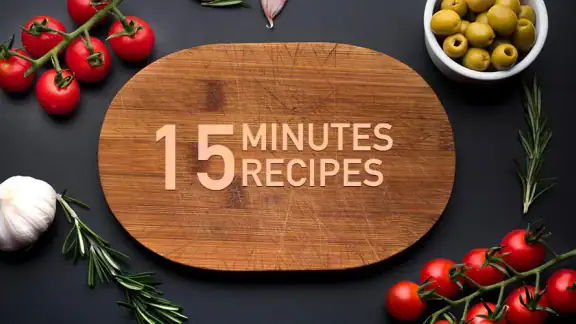 Receitas de 15 minutos