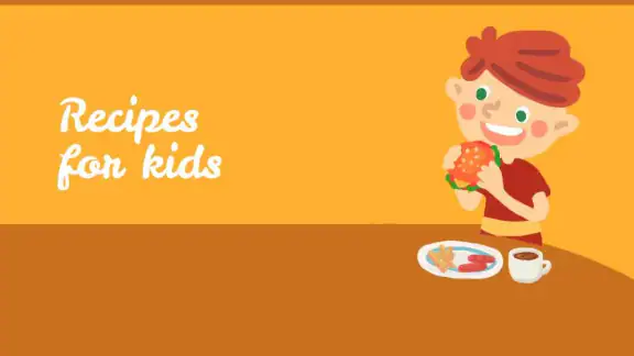 Receitas para crianças