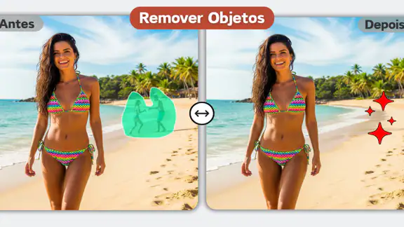 Remover Objetos, Fundo de Foto
