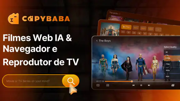 Reprodutor de Vídeo HD & AI