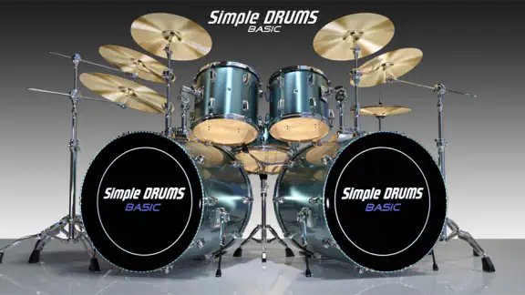 Simple Drums Basic: Bateria 3D