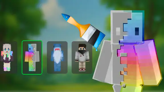 Skins Criador e 3D Editor