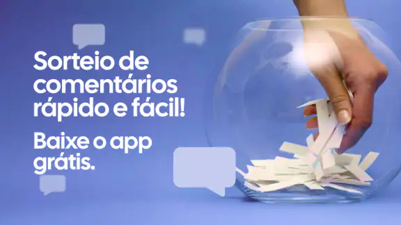 Sorteio de Comentários