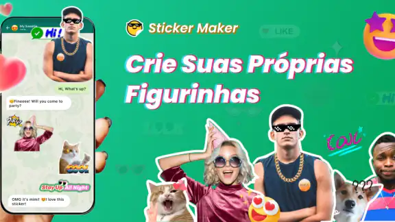Sticker Maker, fazer figurinha