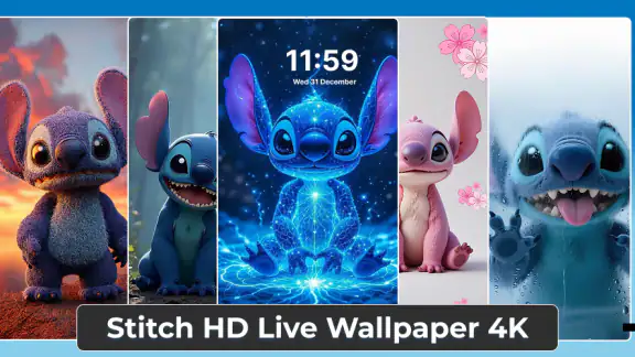 Stitch 4K Live Wallpaper Lilo