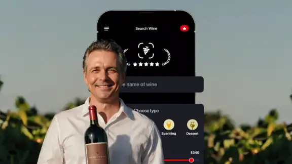 Vinhos and wine id scanner