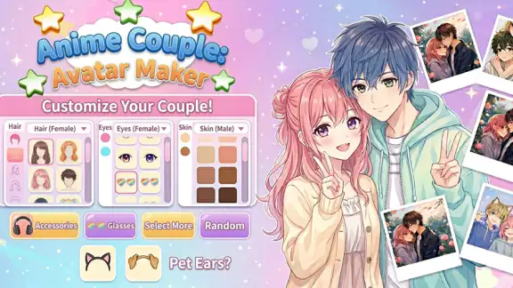 Anime Couple: Avatar Maker