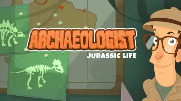 Arkeolog: Dinosaurier Barnspel