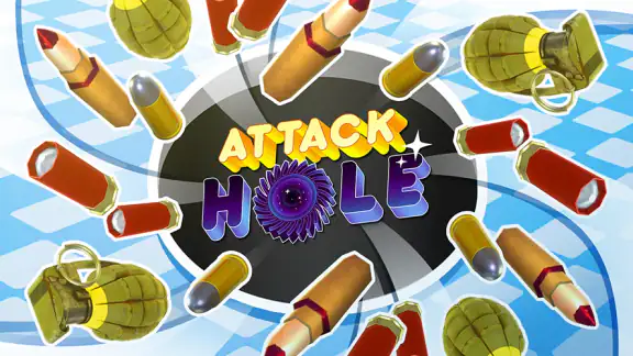 Attack Hole - Svarta hål-spel