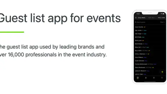 Attendium: Guest list app