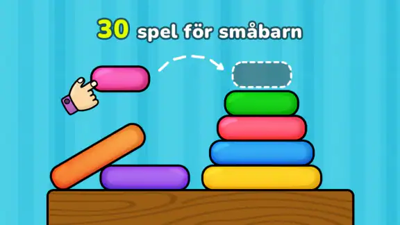 Babyspel: spel för barn 2-5 år