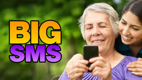 BIG SMS for Seniors