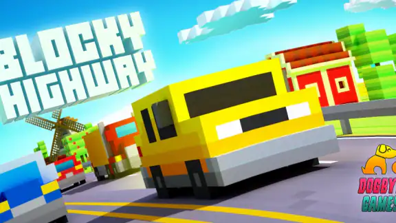 Blocky Highway: Traffic Racing