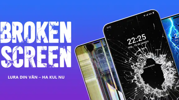Broken Screen: Magic Wallpaper
