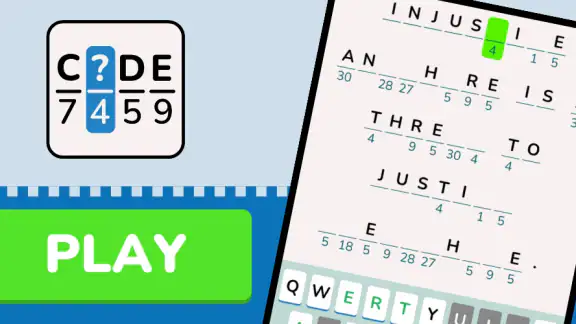 Code Crackle - Cryptogram game