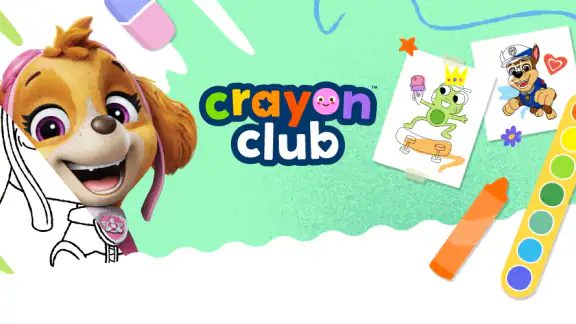Crayon Club: Color PAW Patrol