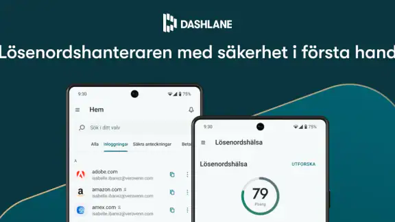 Dashlanes lösenordshanterare