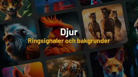 Djur och fåglar ringsignaler