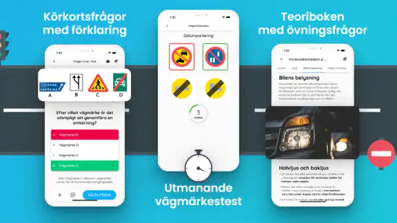 Fixa Körkort: Frågor & Teori