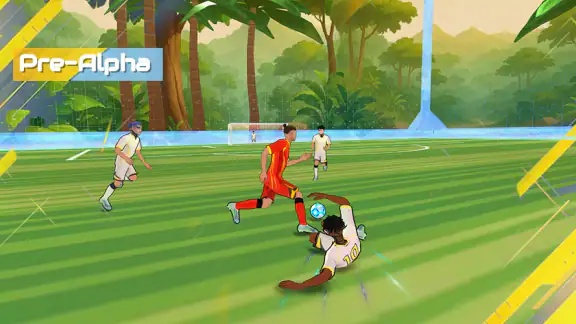 Galaxy Soccer : 3v3 match