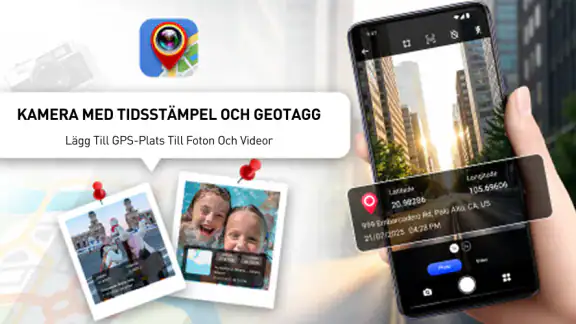 GPS-kartkamera – Tidsstämpel