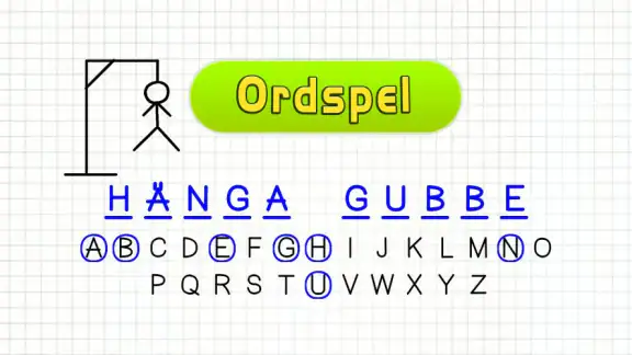 Hänga gubbe - Ordspel