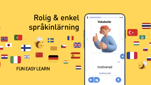Lär dig svenska - 11 000 ord