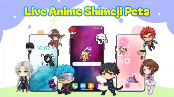 Live Anime Shimeji Pets