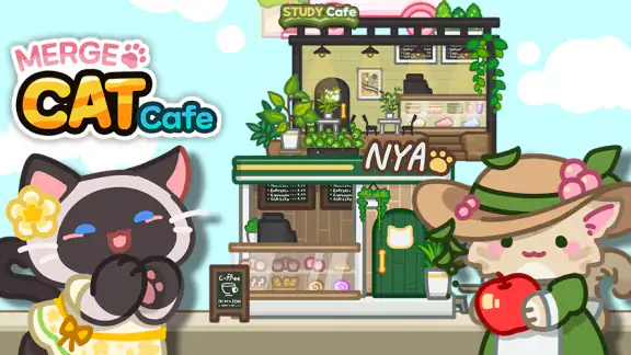 Merge Meow Cafe : Coffee cat