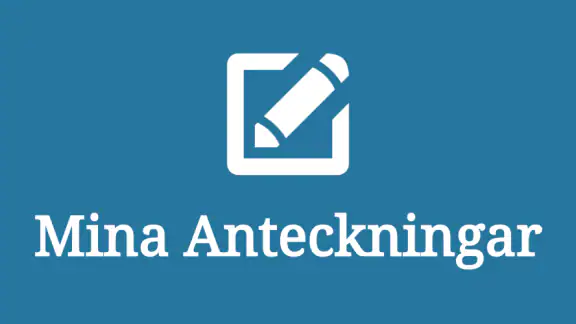 Mina Anteckningar