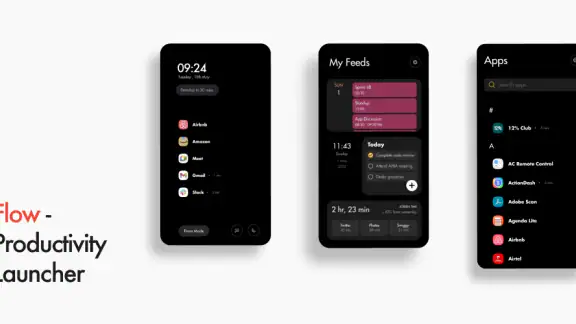 Minimalist Launcher - Flow