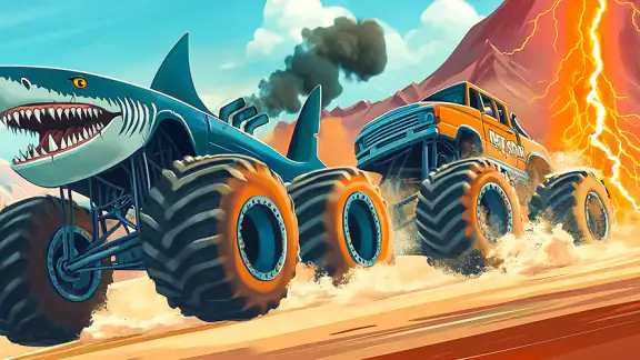 Monster Truck Rush Racingspel