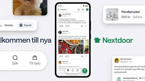 Nextdoor: Grannskapsnätverk
