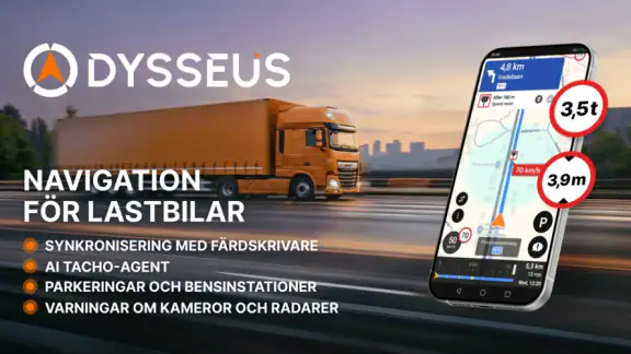 Odysseus GPS Truck Navigation