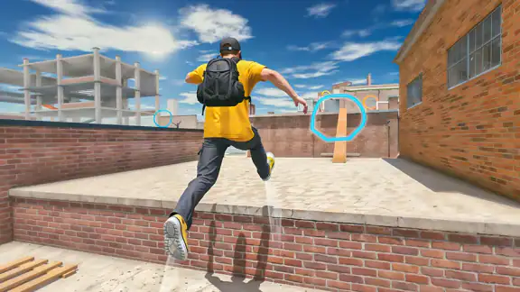 Only Going Up Parkour Rooftop