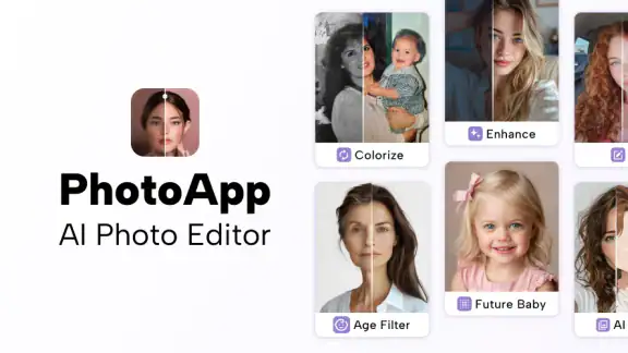 PhotoApp - AI-bildförbättrare