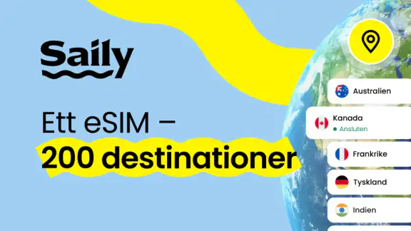 Saily: eSIM-kort för mobildata