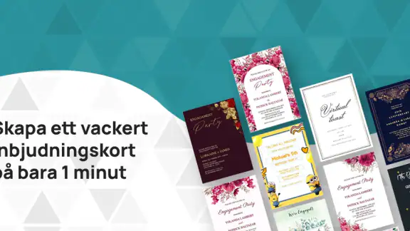 Skapare Inbjudningskort & OSA