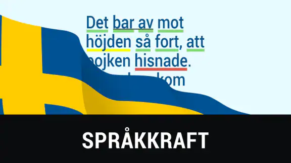 Språkkraft Läscoach, svenska