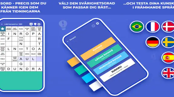 Svenska korsord från Kryss.se
