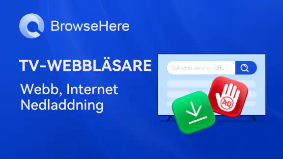 TV-webbläsare - BrowseHere