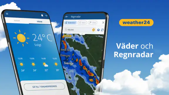 Väder och Radar: weather24