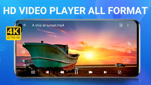 Videospelare alla format HD