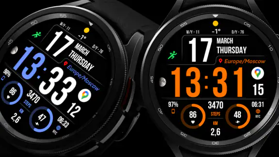 WFP 241 Digital watch face