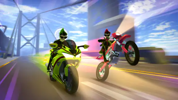 Wild Wheels: Bike Racing